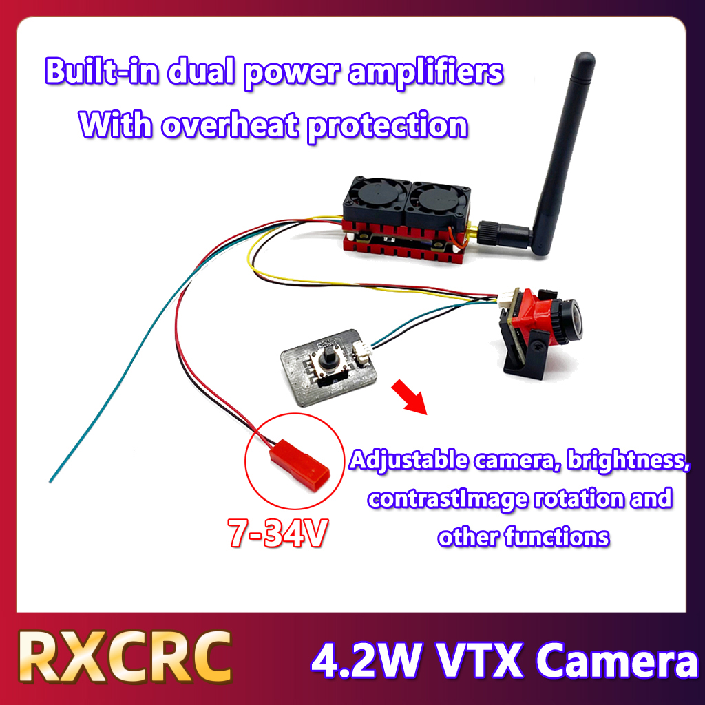 RXCRC 5.8G 48CH 4.2W High Powe - Fpv Drone Frame ulasan dan harga