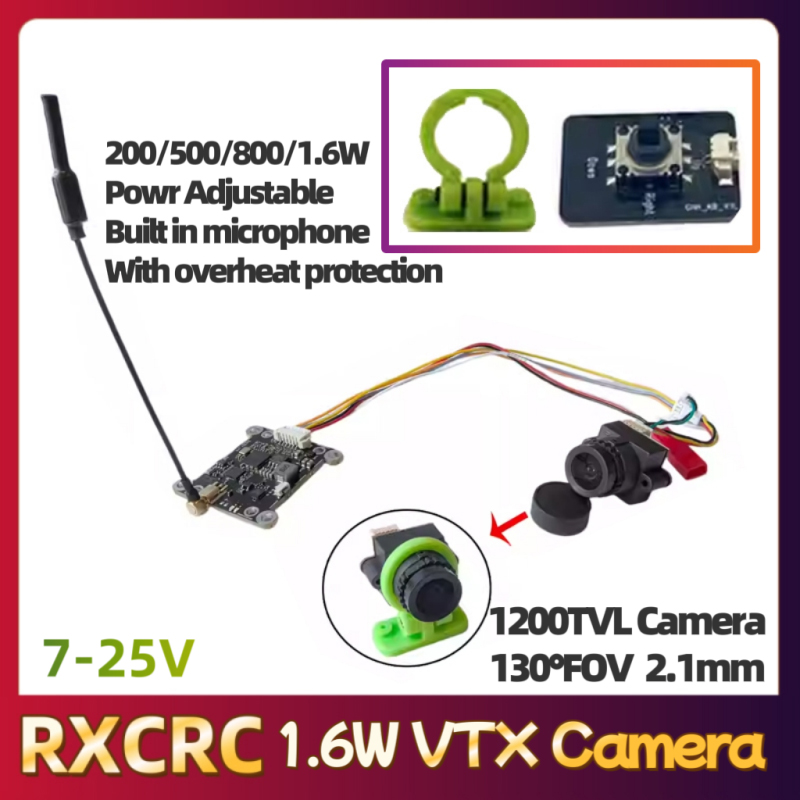RXCRC 5.8G Module 48CH 1.6W VT - Fpv Drone Frame ulasan dan harga