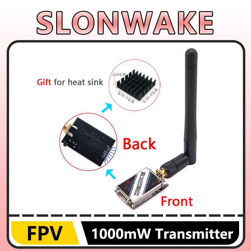 SLONWAKE  5.8G 48CH 1W VTX 100 - Fpv Drone Frame ulasan dan harga
