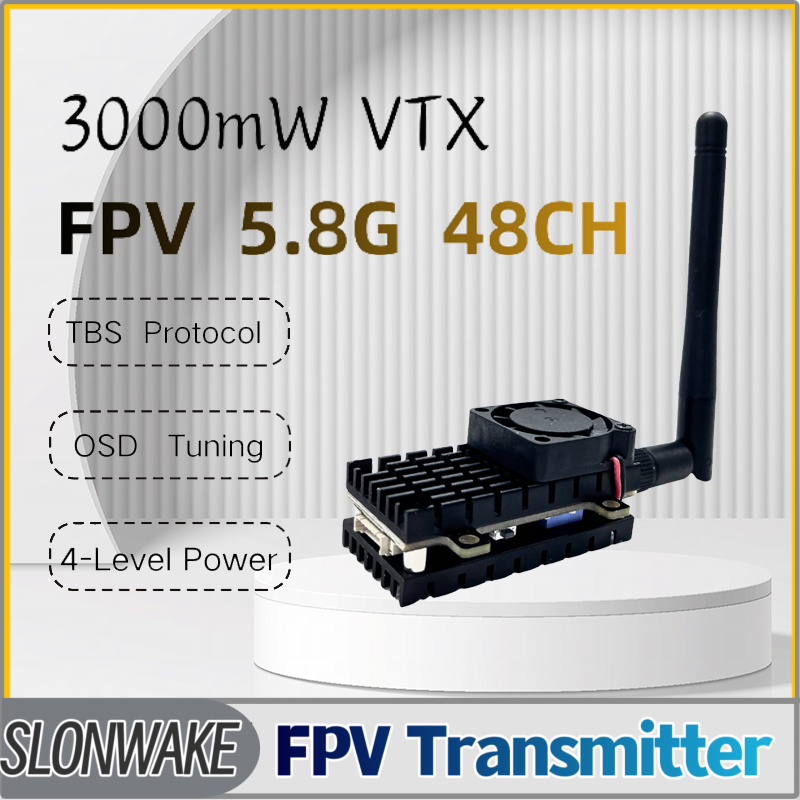 SLONWAKE 5.8G 3000mW Simulatio - Fpv Drone Frame ulasan dan harga